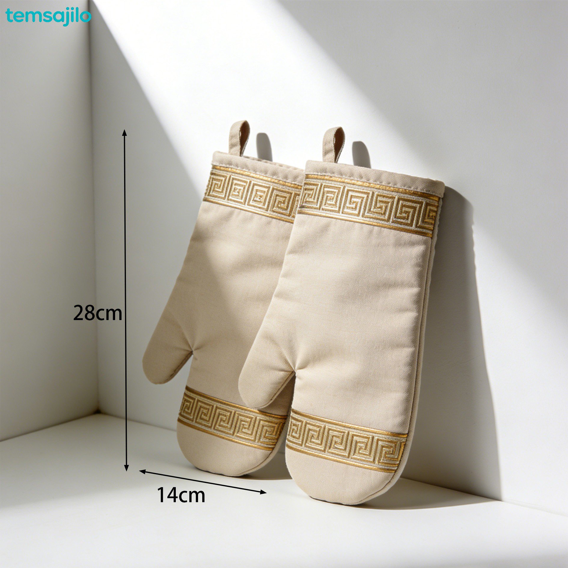 Γάντια θερμικής προστασίας σε σετ δύο ζευγάρια