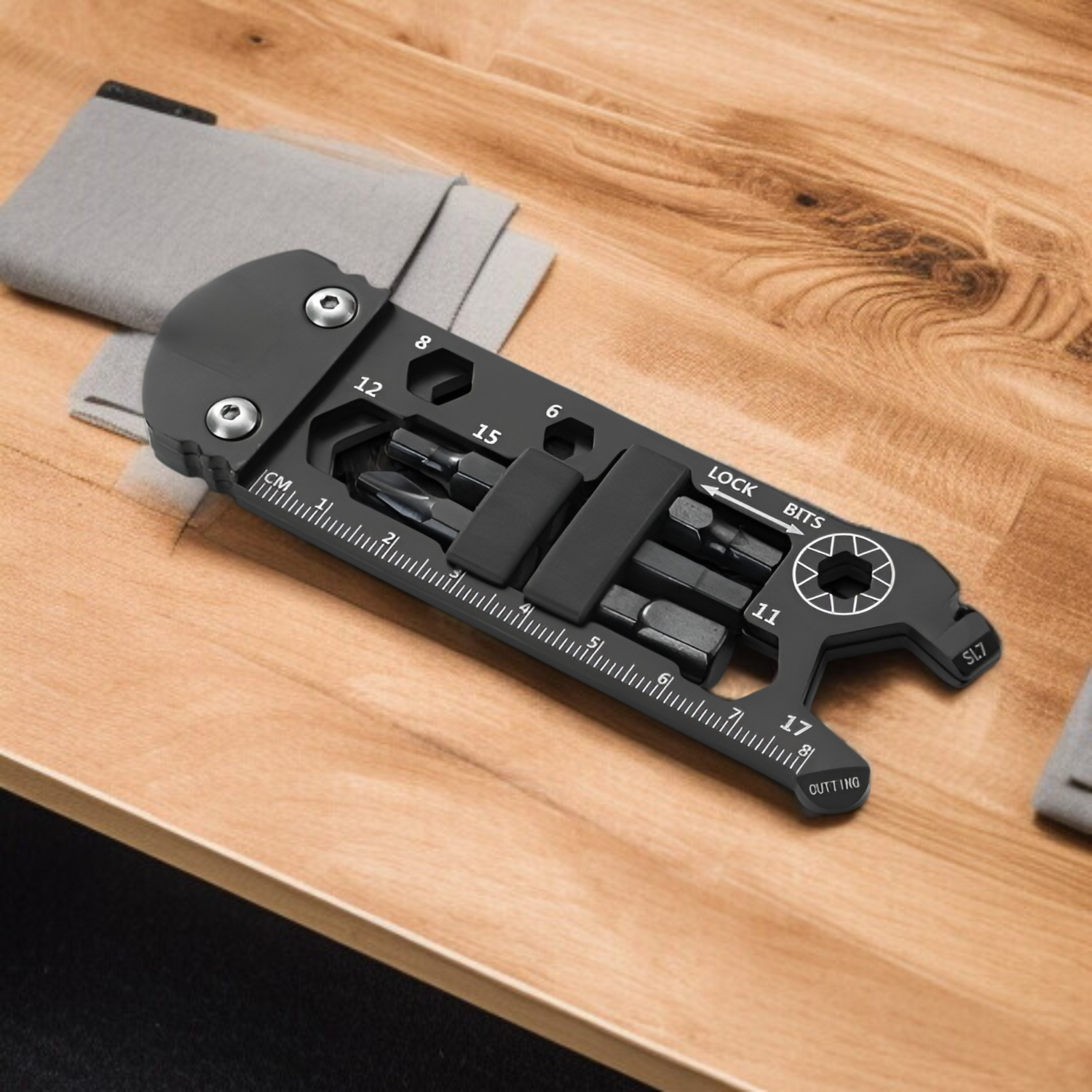 カードツール多機能キーチェーンボトルオープナー六角ペンダントポータブルドライバーミニドライバーペンダント