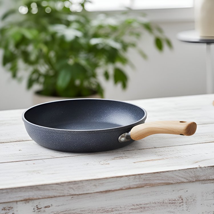 Černá nepřilnavá pánev