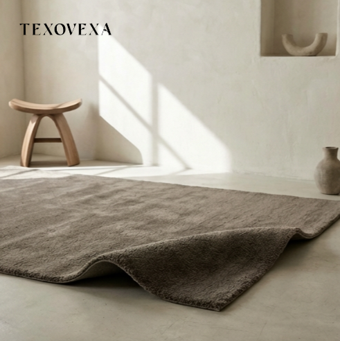 พรมผ้านุ่มสำหรับห้องรับแขกขนาดใหญ่