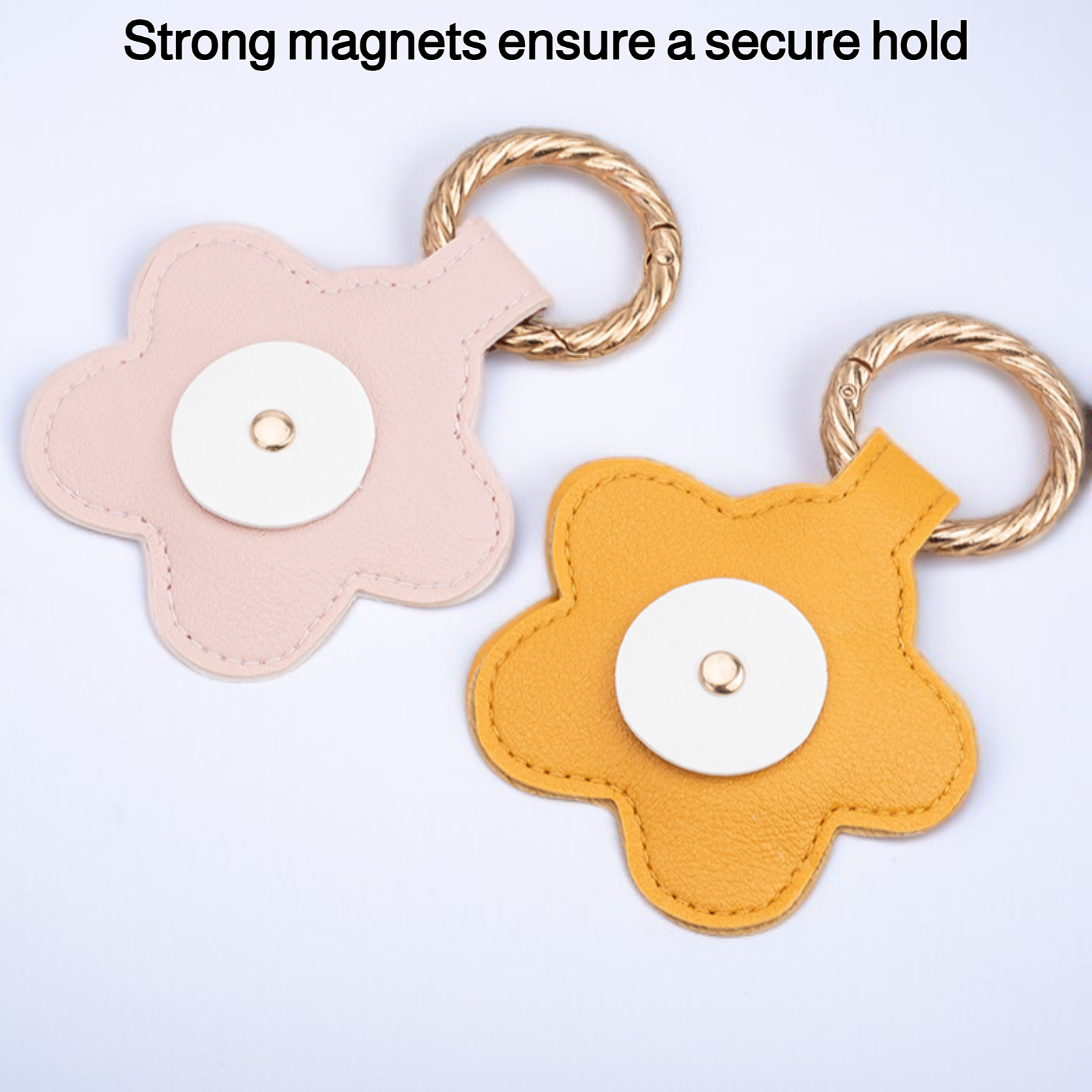 Magnetic snap fasteners for trouser hems