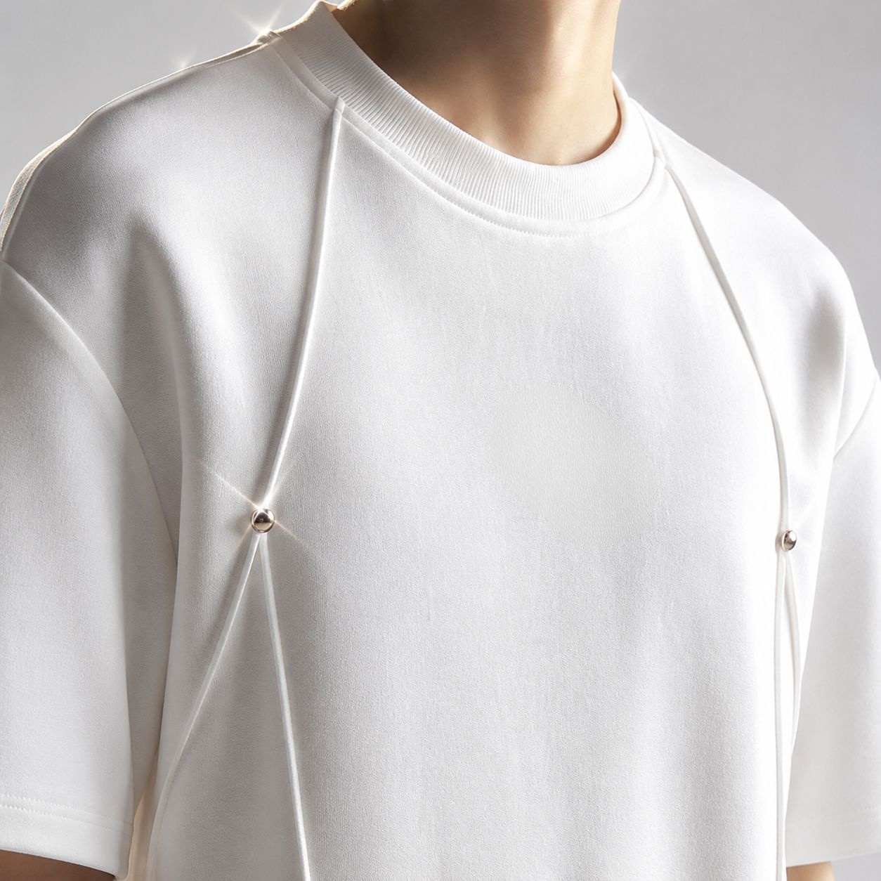 軽量で動きやすい超快適Tシャツの横姿