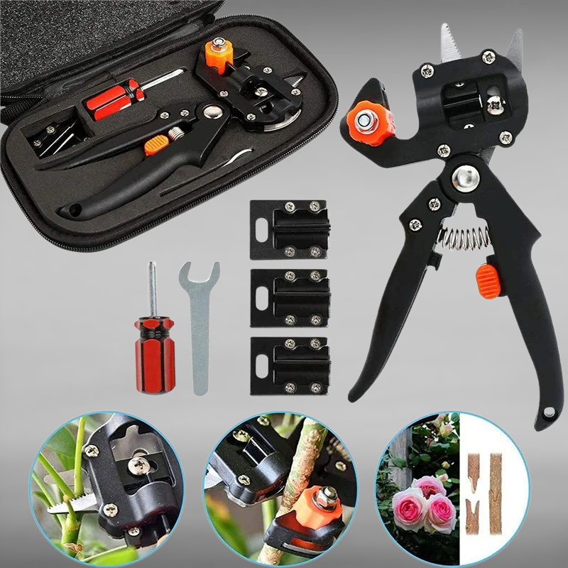 เครื่องต่อกิ่งสำหรับตัดแต่งต้นไม้และเสียบยอด อุปกรณ์จำเป็นสำหรับคนรักสวน