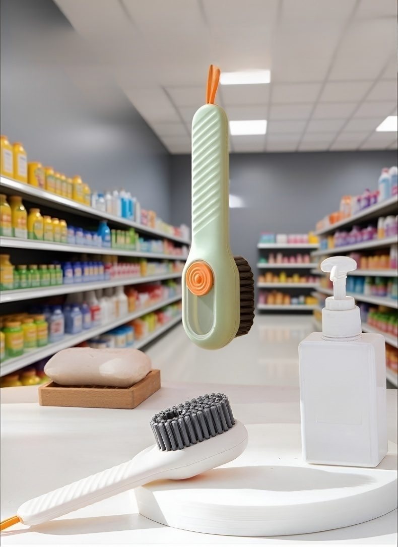 액체 충전 가능한 다기능 신발 브러시 제품 이미지