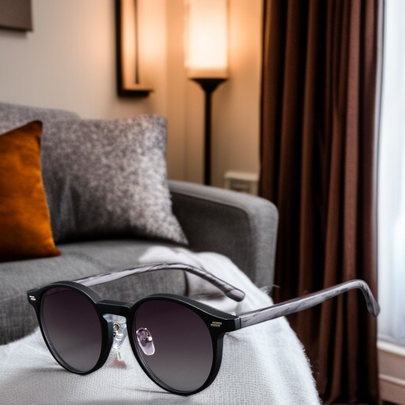 Gafas de sol y lupa 2 en 1 Eterlens | Protección contra luz azul | Diseño vintage y único