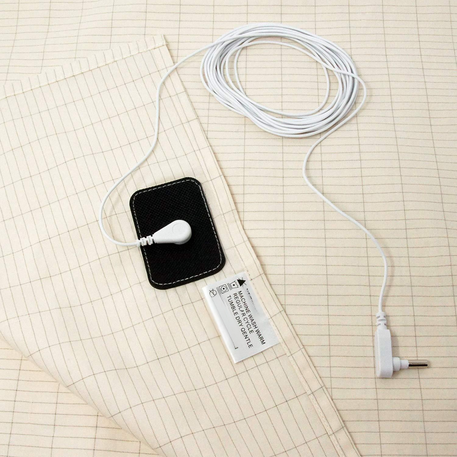 銀繊維配合 疲労軽減 オーガニックコットン 接地型フィットシーツ