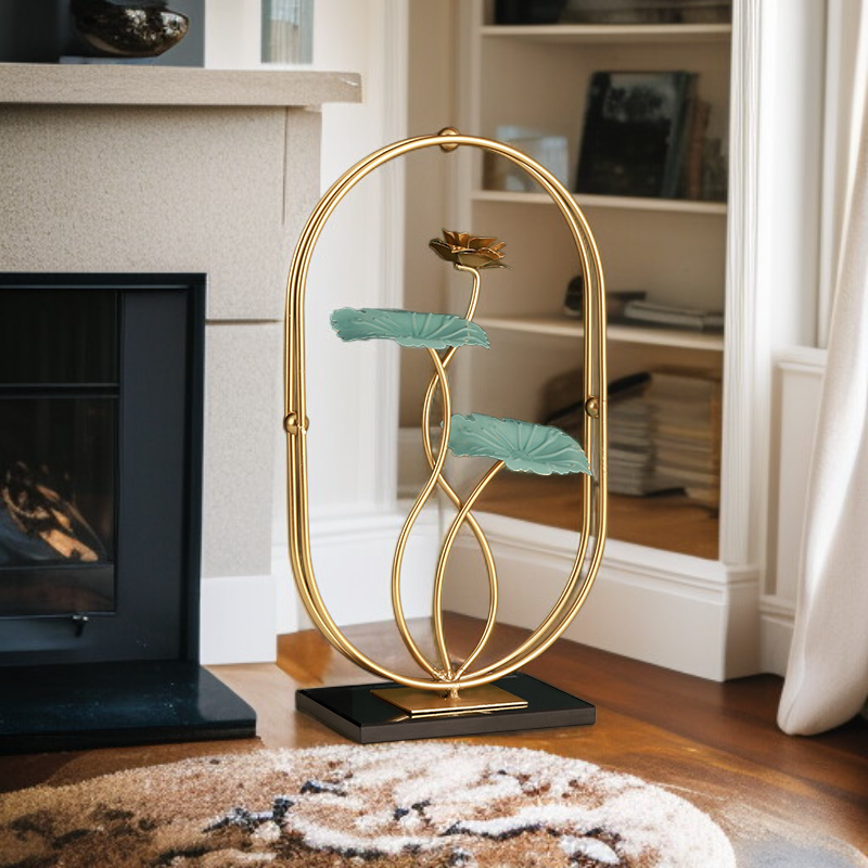 Eisenkunst Ginkgo-Blatt Dekoration