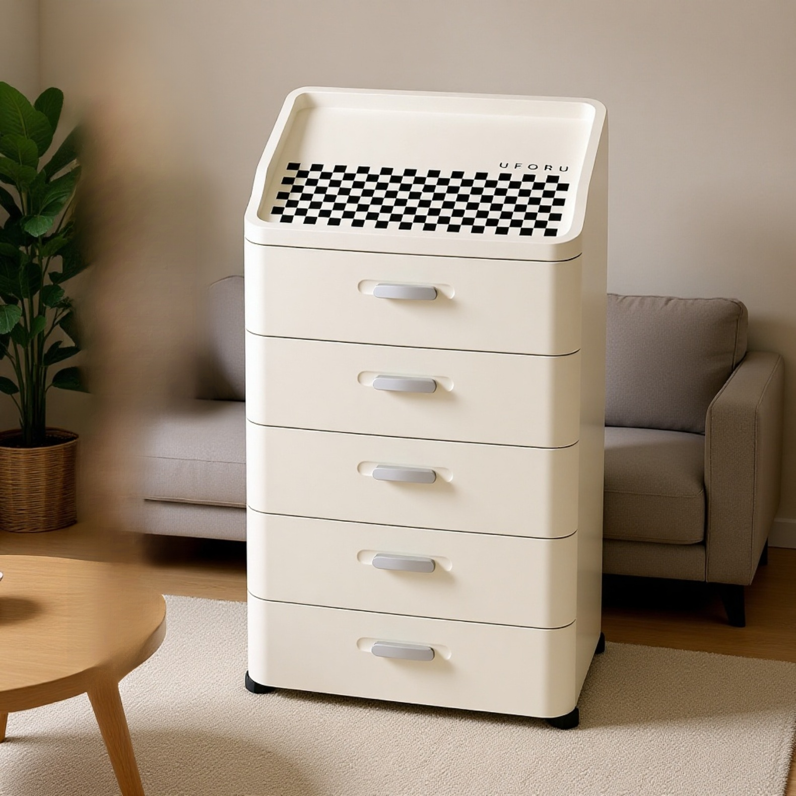 多機能引き出し収納ロッカー寝室ベッドサイドテーブルリビングルームスナック子供のおもちゃ本衣類収納キャビネット