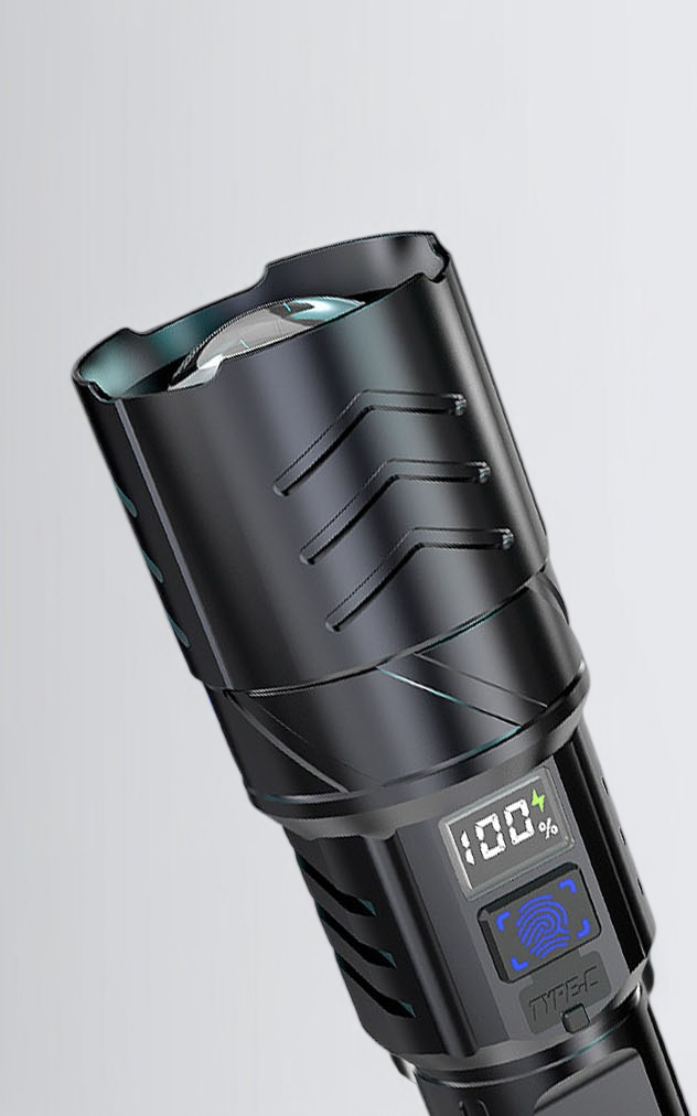 Ultra helle Taschenlampe mit langer Akkulaufzeit