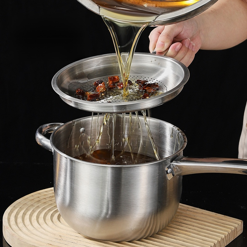 หม้อทอดอาหารสแตนเลสสำหรับครัวเรือน