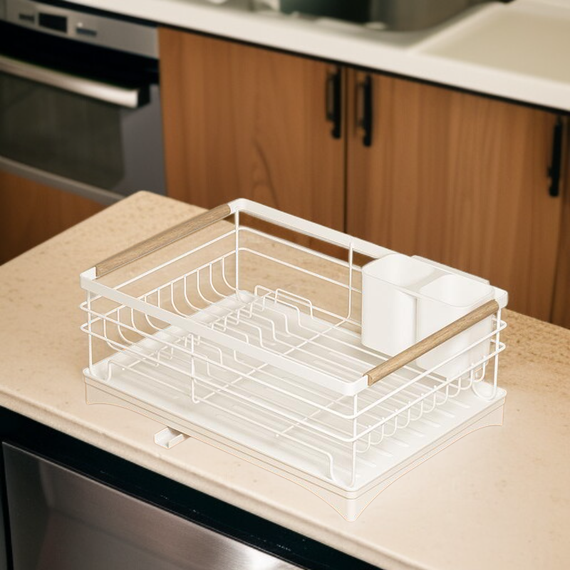 Multi-functional Waterproof Iron Tableware Organizer Rack