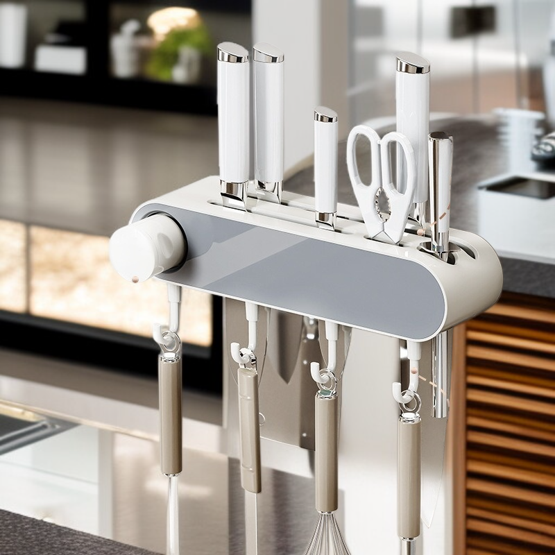 벽걸이 주방 전용 다용도 칼 수납 선반 숫돌 칼 수납 칼 선반 다용도 벽걸이 주방 칼 선반