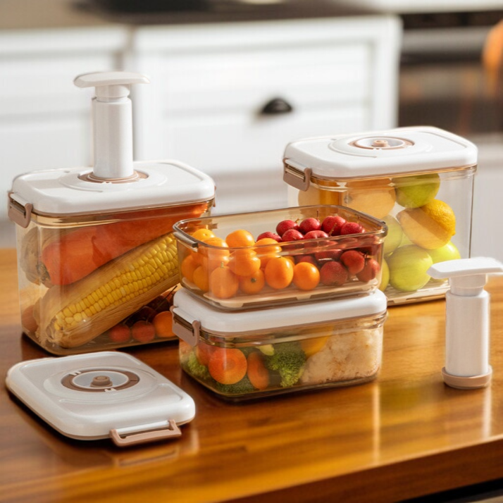 밀폐냉장보관함 주방보관 수납 진공보관함 물빠짐 제때 가열보관함