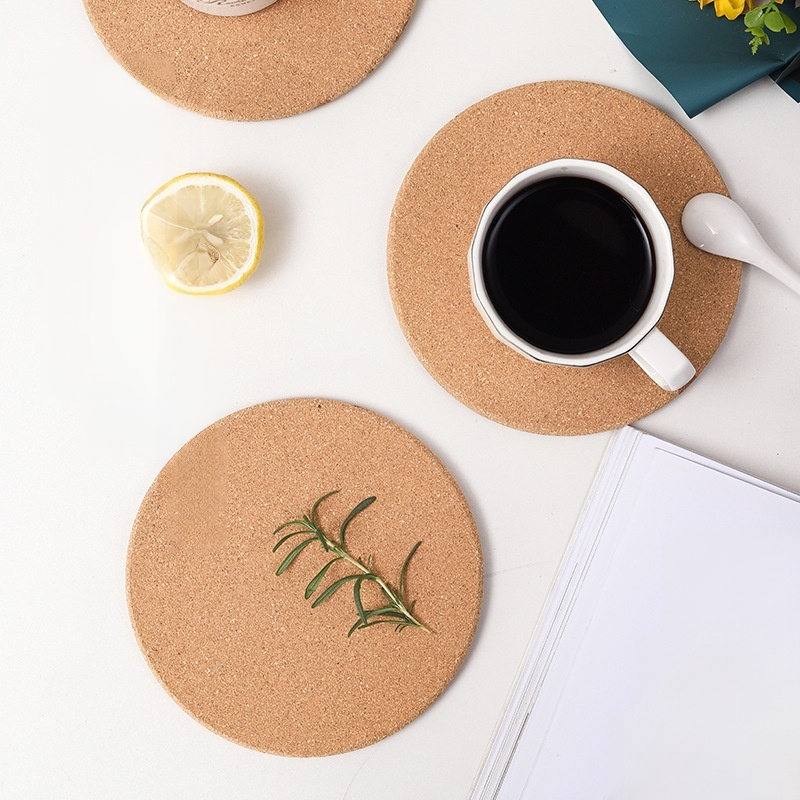 코르크 식당용 방열 식기 받침대