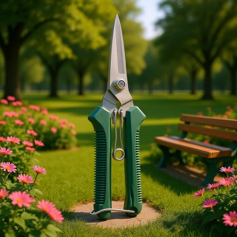 튼튼한 원예가위로 가지치기 작업