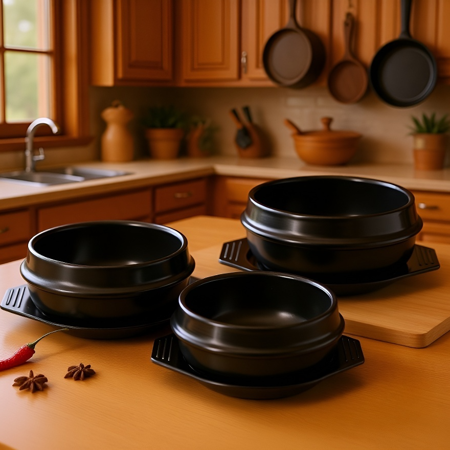 Cooking tray for bibimbap