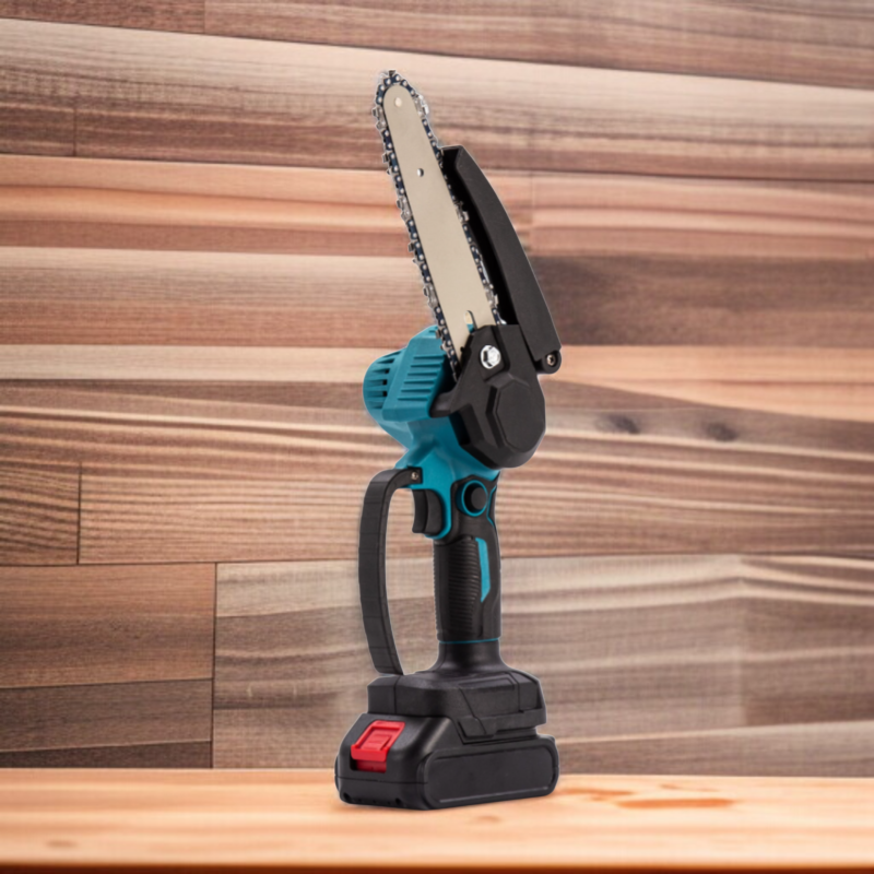 Mini tronçonneuse à une main 6 pouces, moteur sans balais, pour maison et extérieur jardin