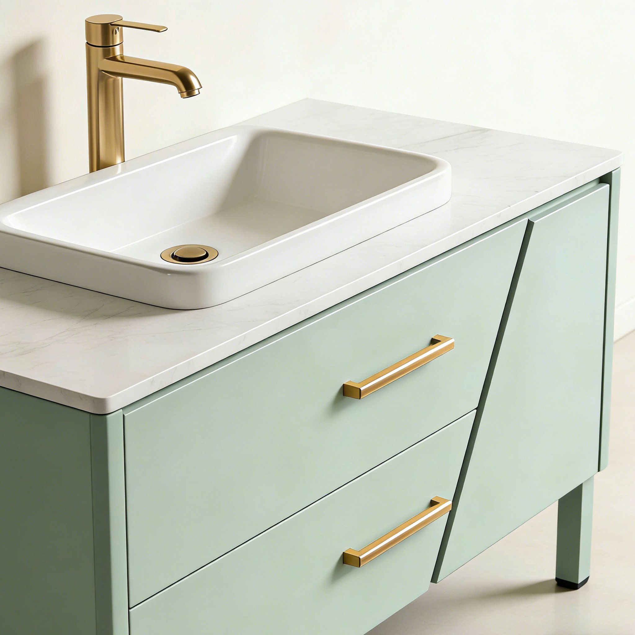 Bathroom Wash Basin Cabinet with Storage