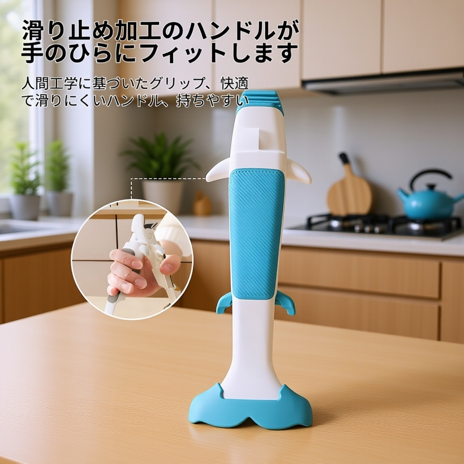 シリコンクリップで安全に料理