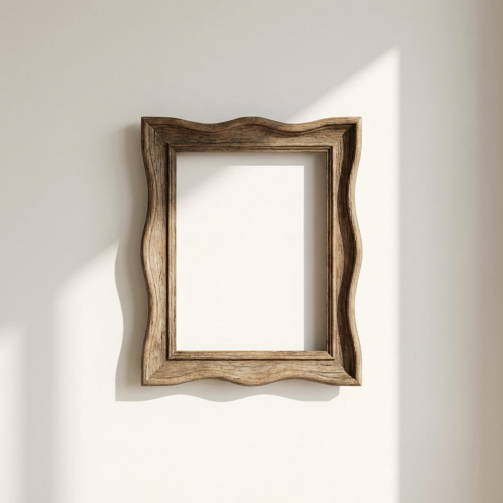 กรอบรูปไม้คลาสสิกบรรยากาศอบอุ่น