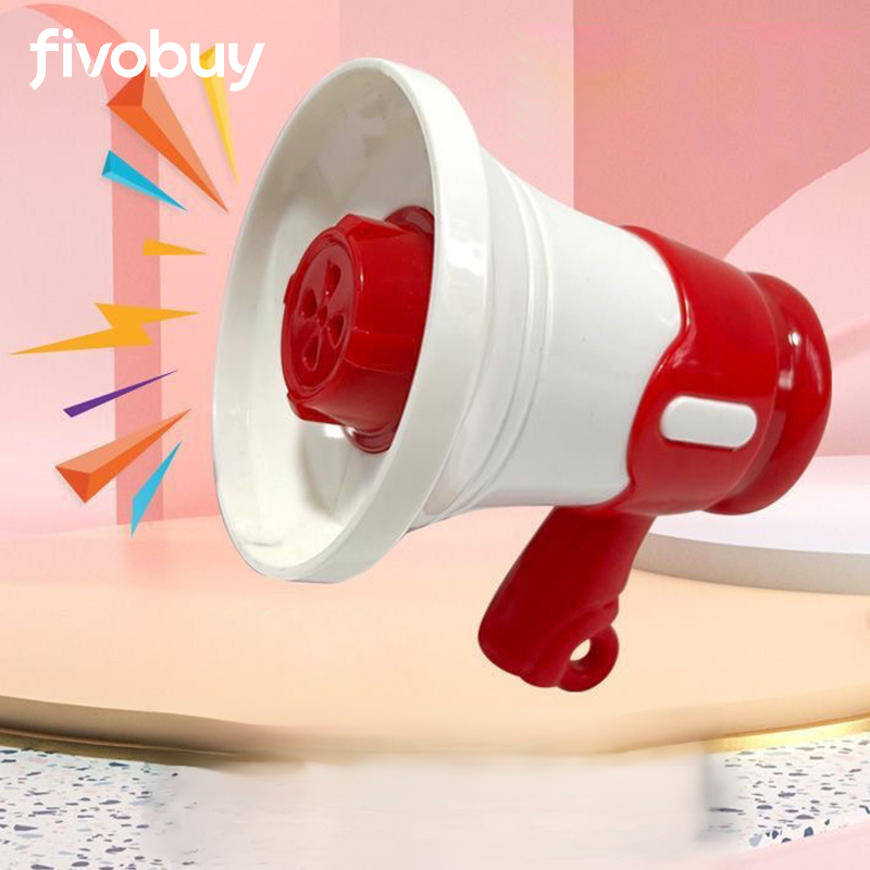 ลำโพงพวงกุญแจฮอร์นขนาดเล็กสำหรับบันทึกเสียงแบบพกพา (แพ็ค 2 ชิ้น)