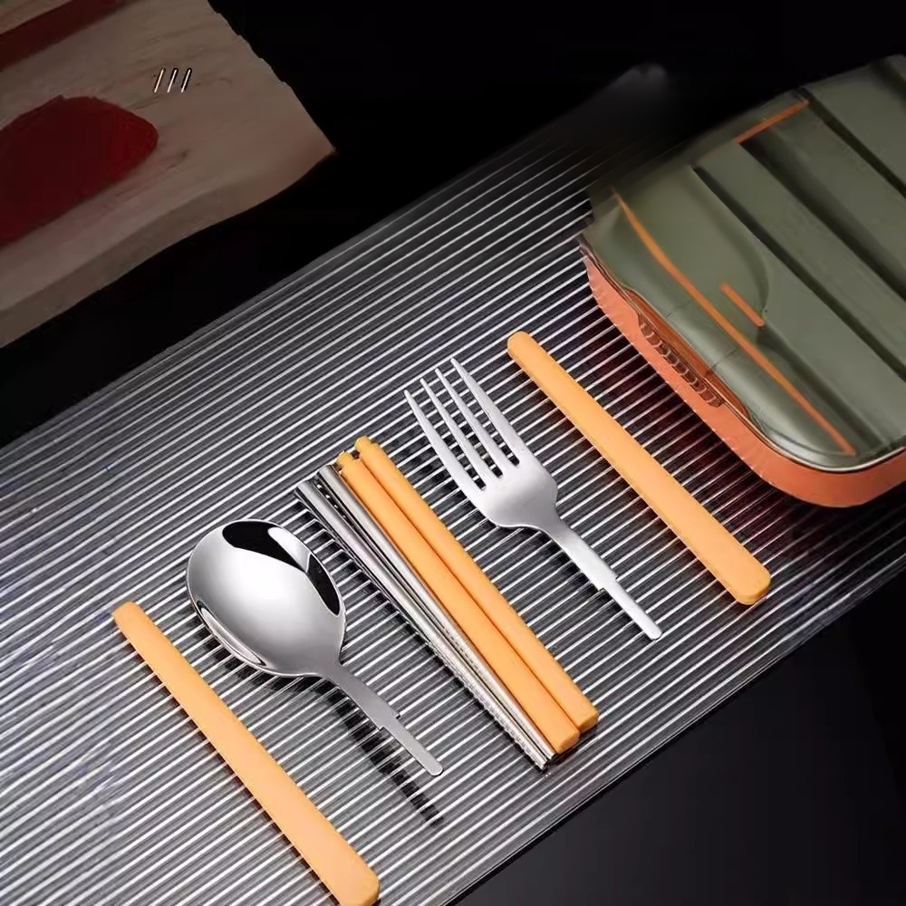 學生專用便攜餐具盒