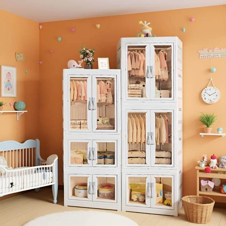 가정용 접이식 침실 간편 수납 캐비닛