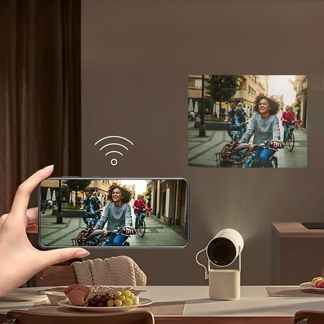 ฟรีสไตล์โปรเจคเตอร์พกพา