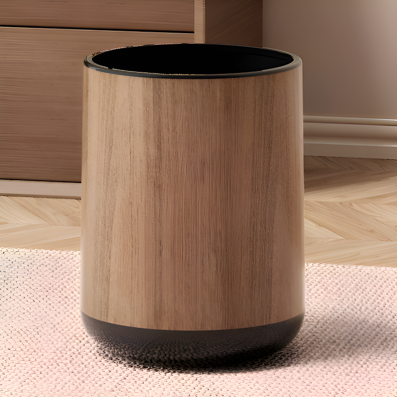 Poubelle de tri sélectif écologique multifonction avec rangement pour outils de nettoyage