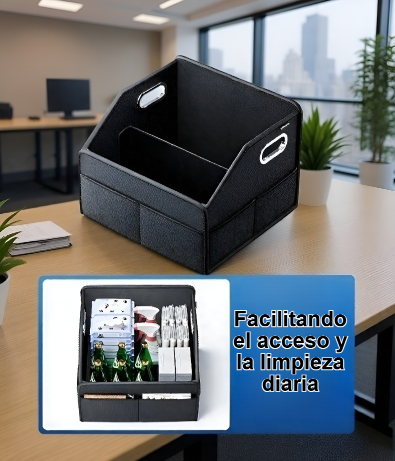 Organizador de coche para maximizar el espacio interior