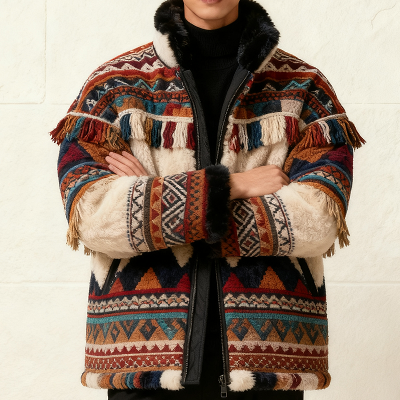 남성용 봄 가을 점퍼 전체 모습