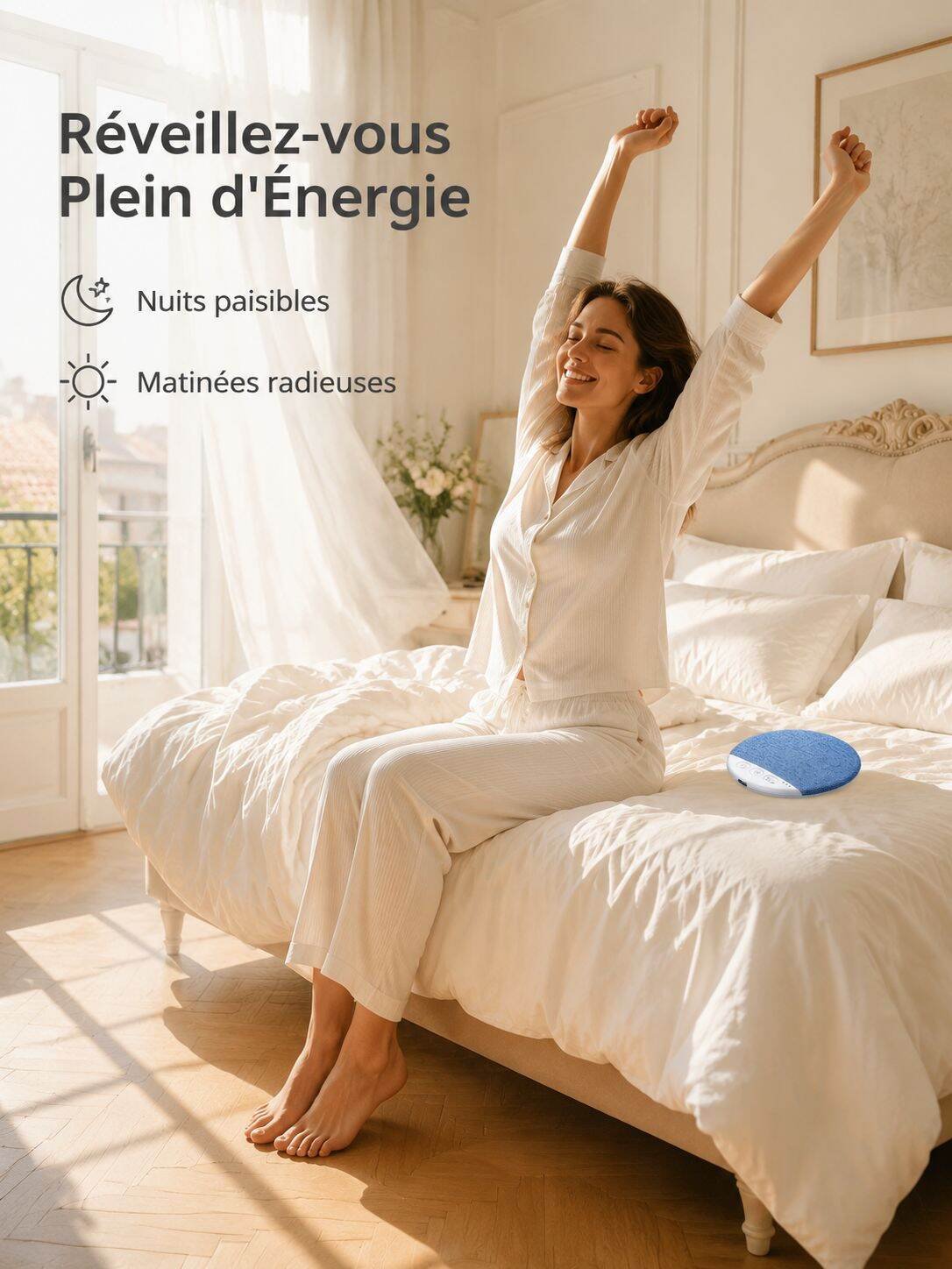 Haut-parleur de sommeil à conduction osseuse pour oreiller