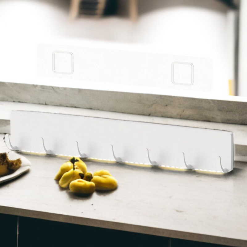 Japanese-style No-Drill Thickened Kitchen Hook, Strong Seamless Bathroom Door Hook