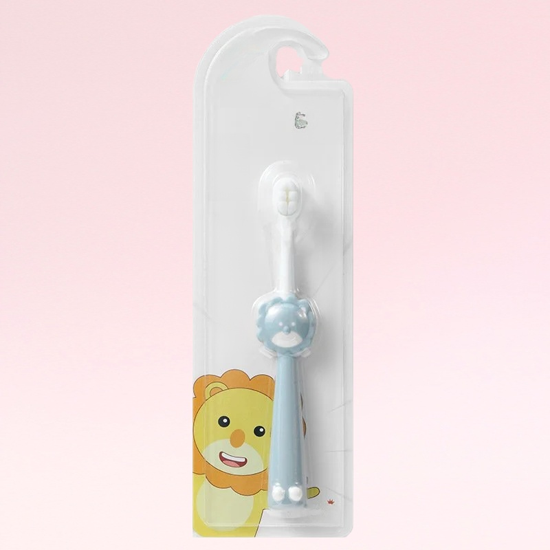 온가족용 부드러운 원숭이 캐릭터 칫솔, 26세 이상, 1개입