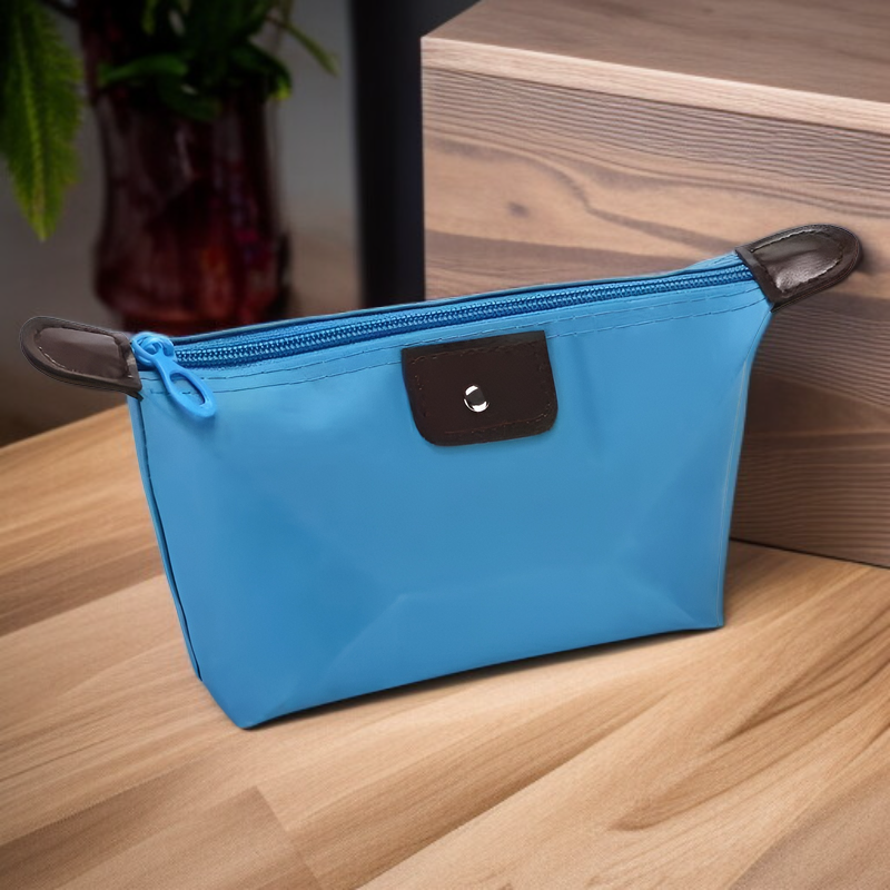 Neceser compacto para labiales y maquillaje, impermeable y portátil