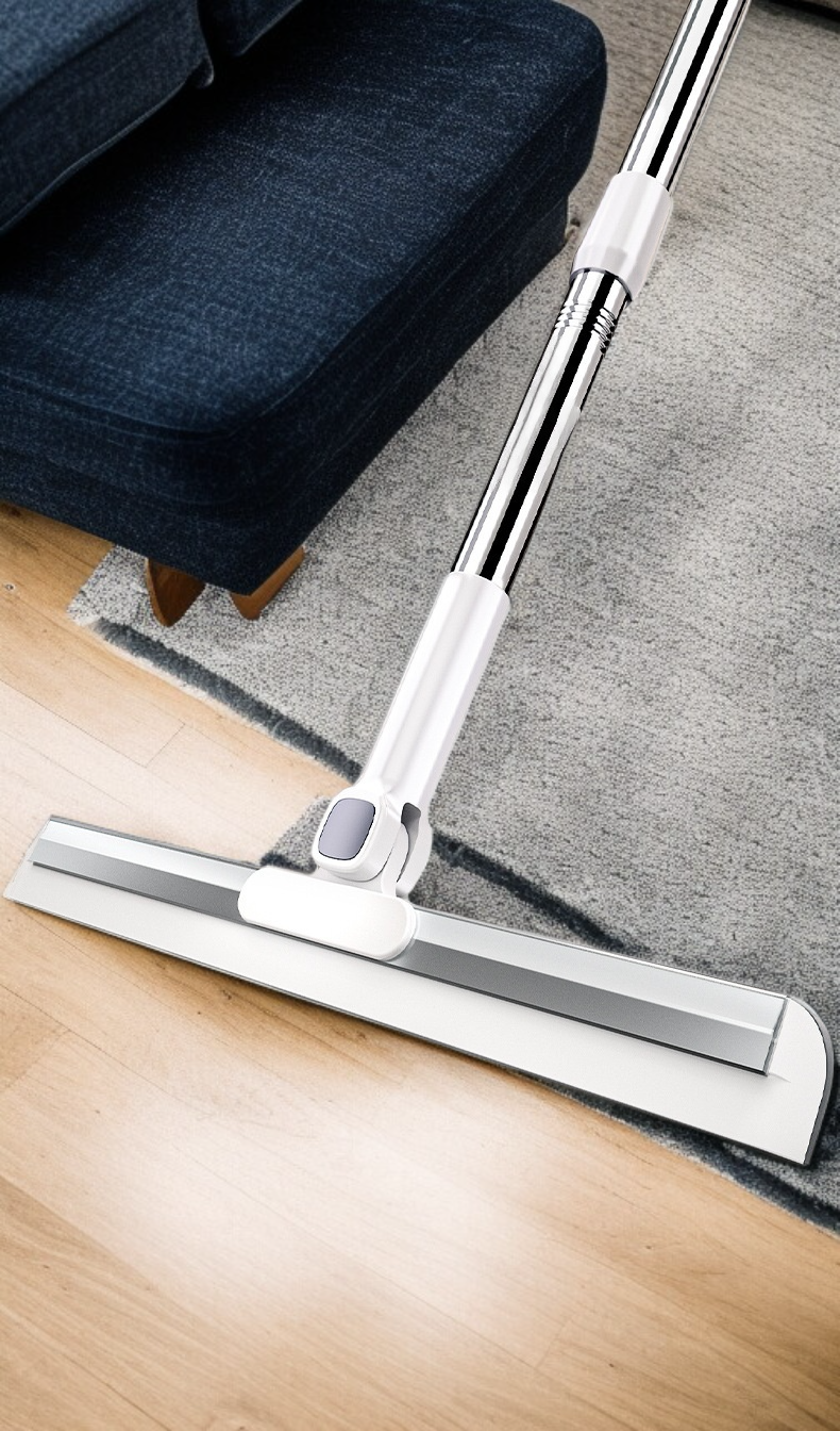 탈부착 가능한 빗자루 헤드 클로즈업