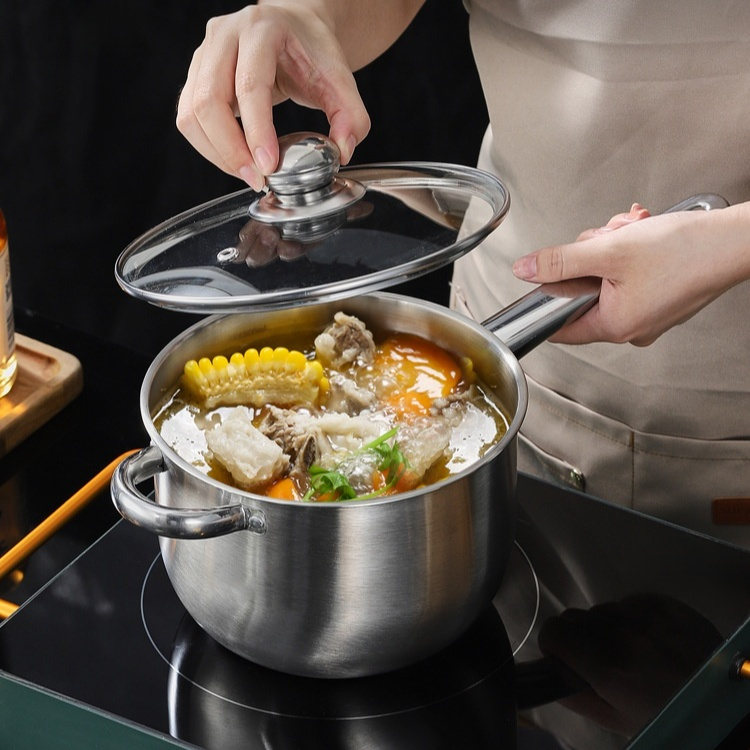 Large-capacity stainless steel deep fryer
