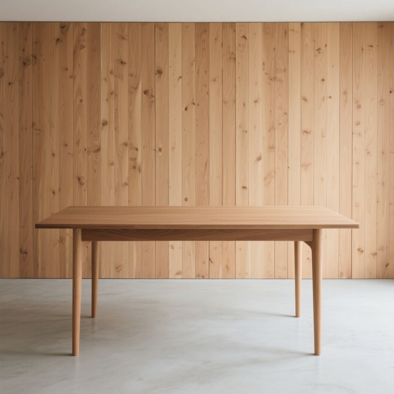 高品質の無垢材ダイニングテーブル