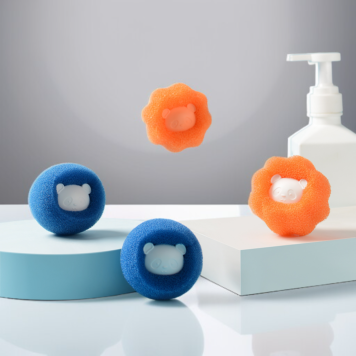 Lint roller, laundry ball, stain remover, anti-tangling lint remover for washing machines