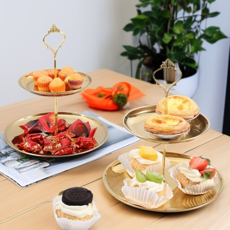 프랑스 고급 스테인리스 스틸 과일 접시