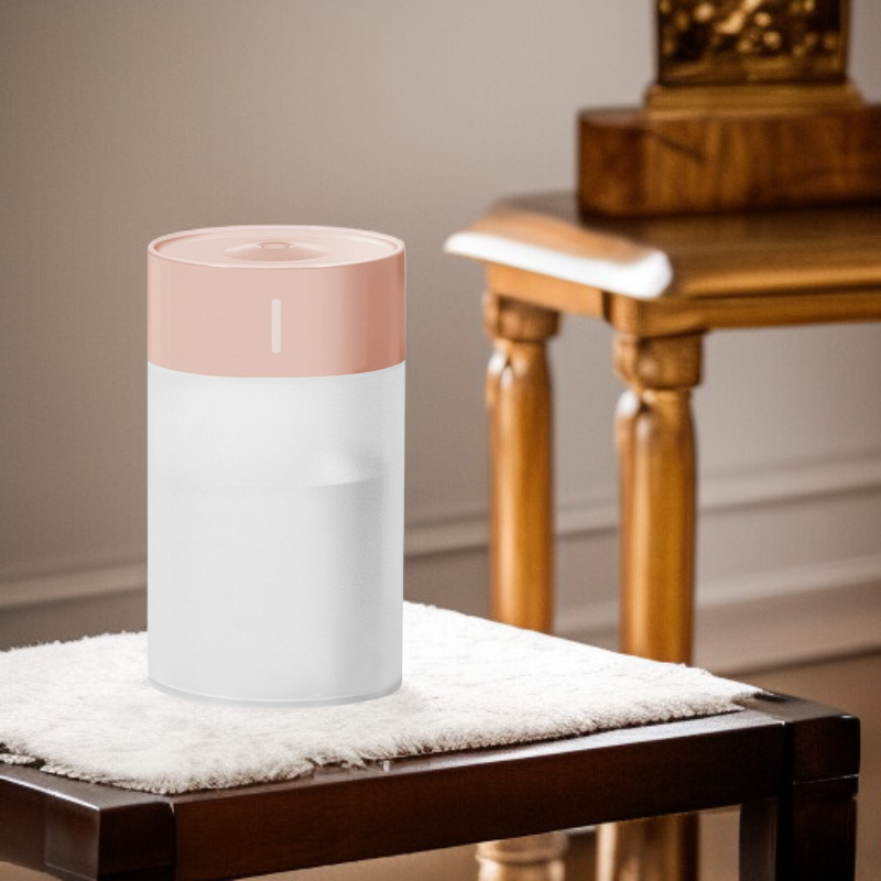 Mini humidificador ultrasónico con aroma, para dormitorio y automóvil