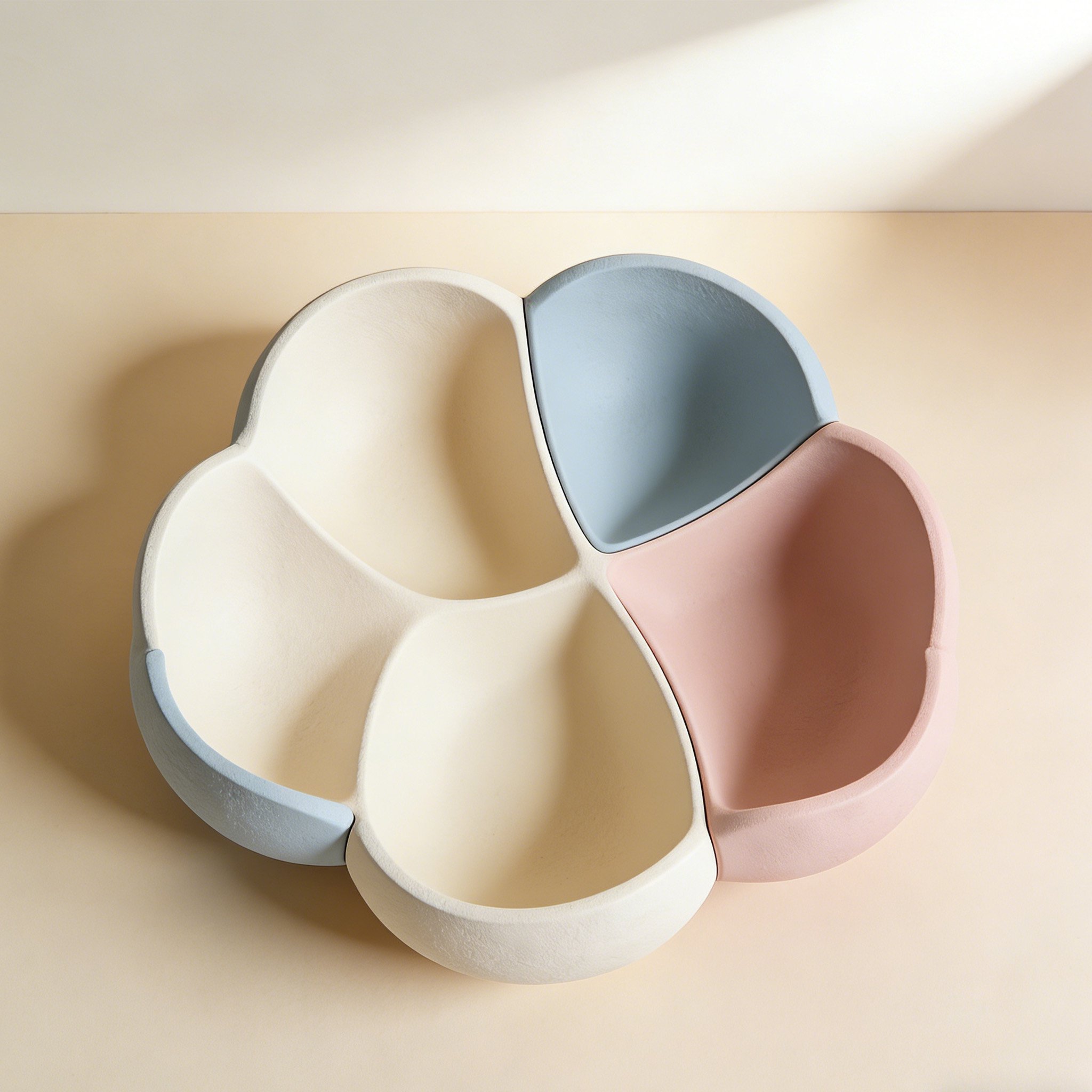 세련된 디자인의 과일 접시