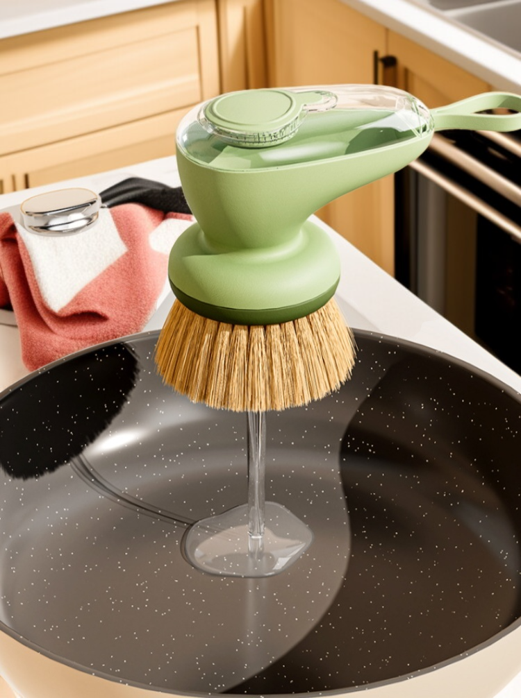 게으름뱅이도 쉽게 사용하는 주방 브러쉬