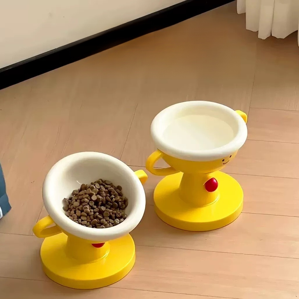 調節可能なペットフードボウル