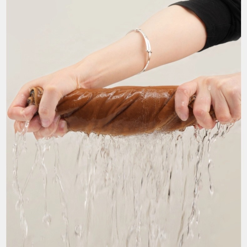 Paño de limpieza para coche de gamuza doble cara, sin marcas ni pelusa