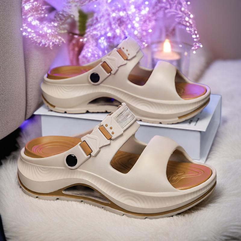 Men's Fashionable Casual Beach Sandals, Summer Soft Sole Non-Slip Home Slippers