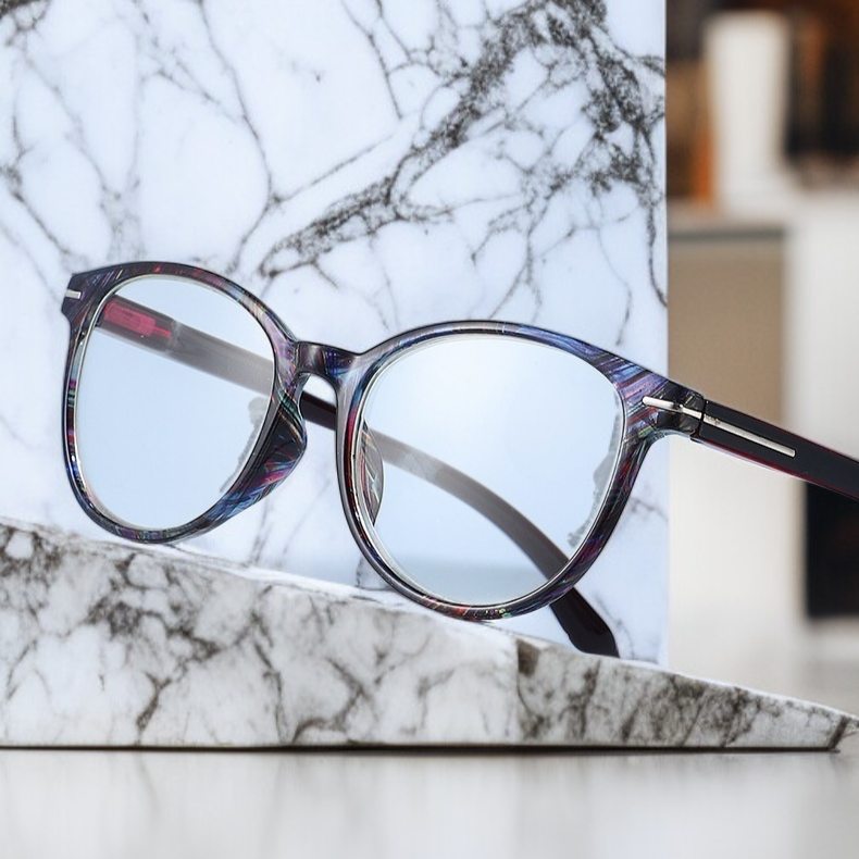 Gafas de lectura de alta definición con protección contra la luz azul para PC para mujer