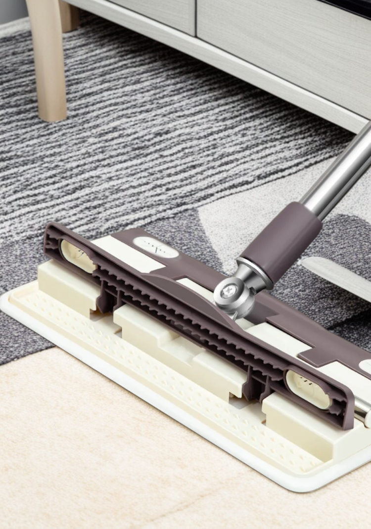 다양한 바닥재에 사용 가능한 청소 밀대