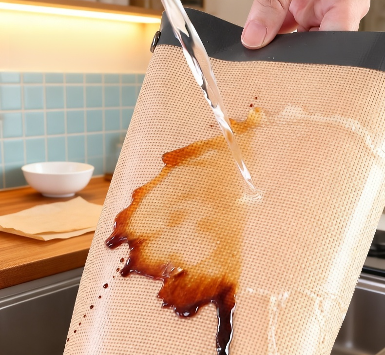 แผ่นรองอบใยหนาไม่ติดอาหาร