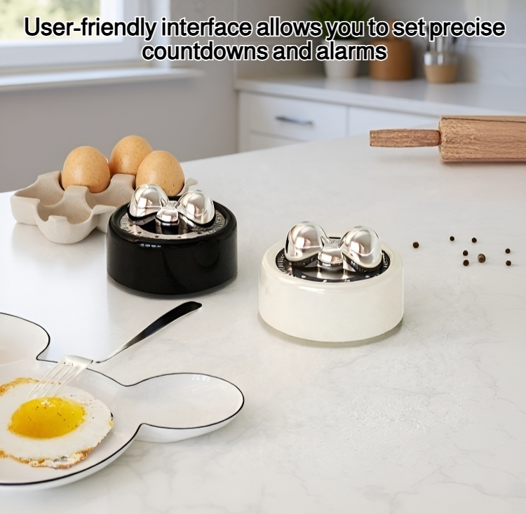 Close-up of Cooking and Baking Alarm Clock display